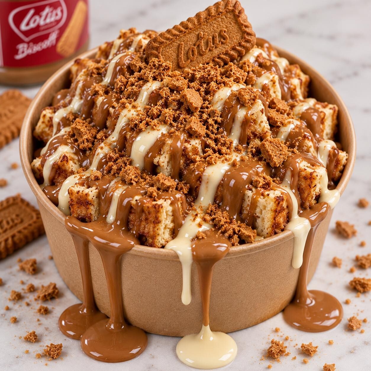 Lotuslu Waffle Bowl