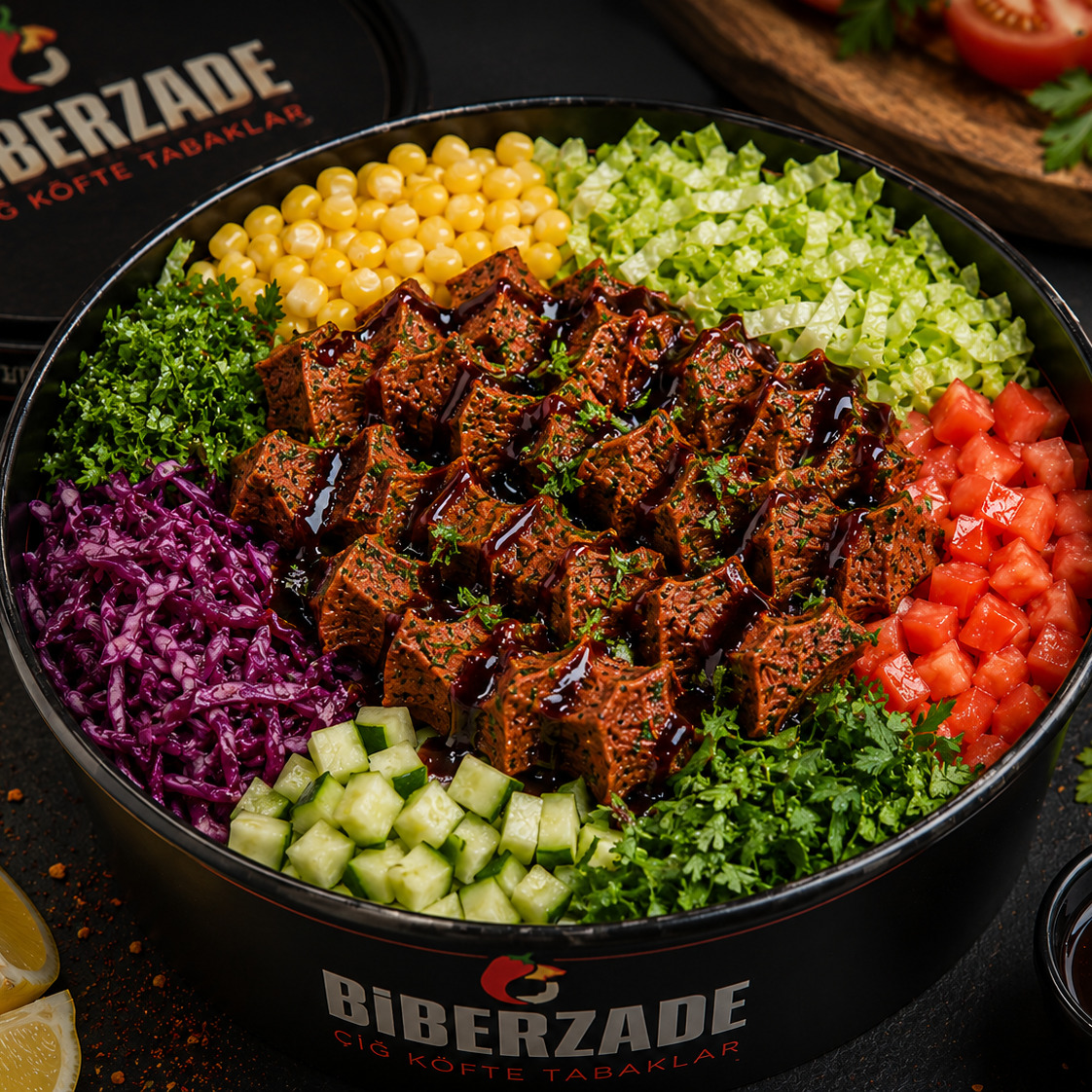 Klasik Çiğ Köfte Bowl