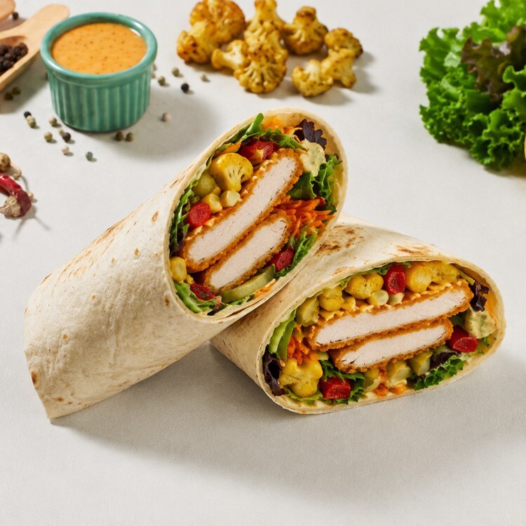 Schnitzel Wrap