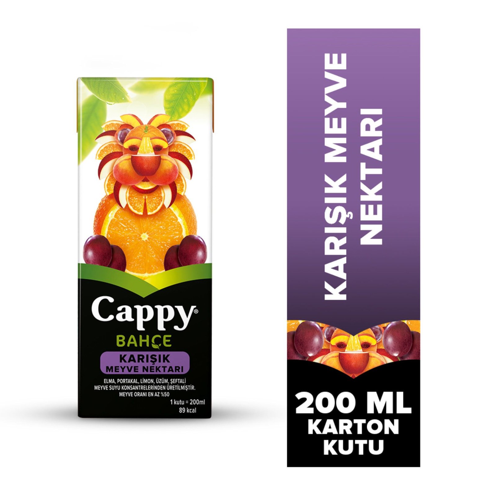 Karışık Cappy Meyve Suyu (Pipetli Kutu)