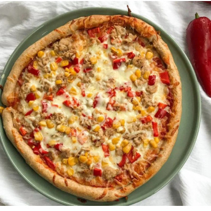Orta Boy Ton Balıklı Pizza