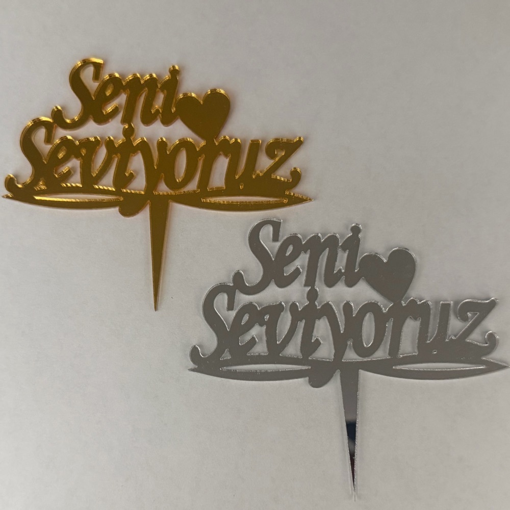 Seni Seviyoruz Pasta Pleksi