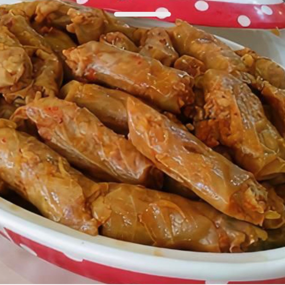 Etli Beyaz Lahana Sarması (500 gr.)