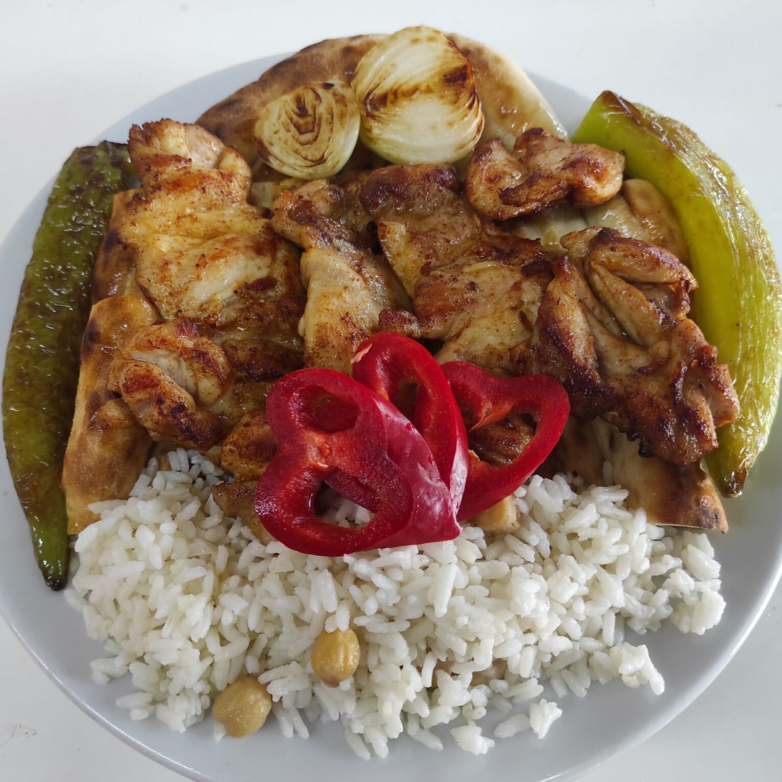 Tavuk İncik Pirzola Menü 1