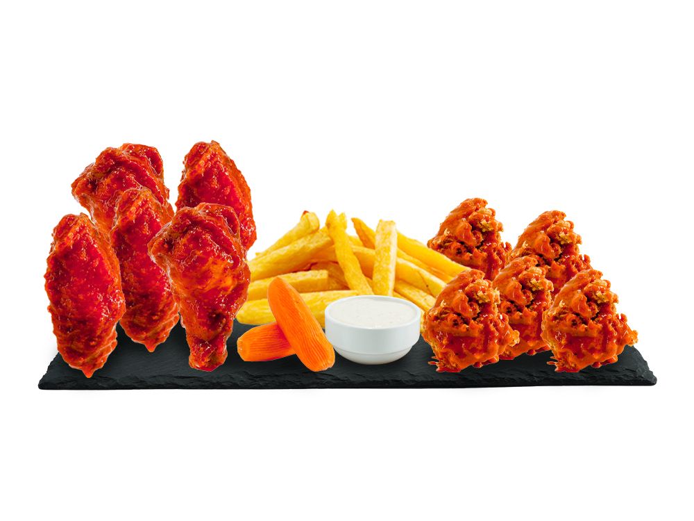 Wıngs & Boneless Combo