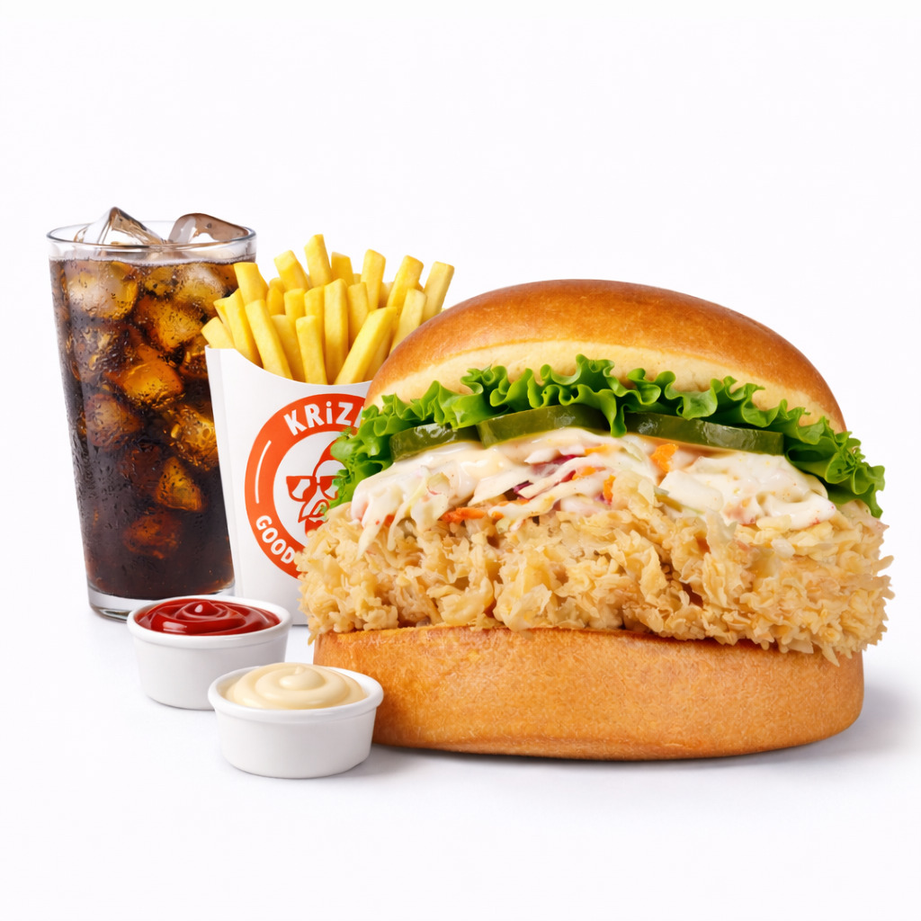 Jalapeno Burger + İçecek + Patates Kızartması + 2 Adet Sos
