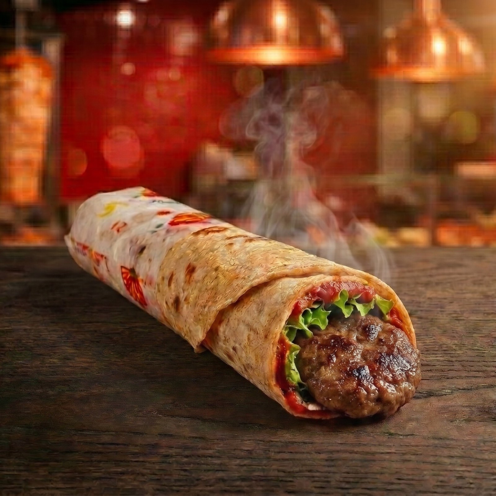 Dürüm — Köfte