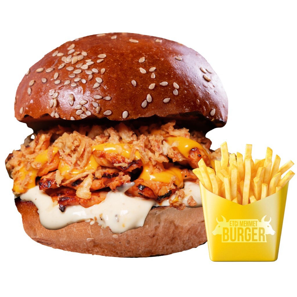 Trüf Mayonezli Chicken Burger