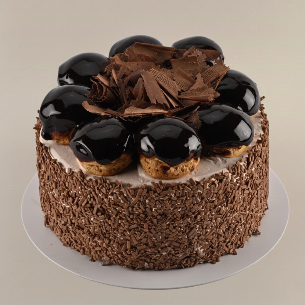 Profiterol Çikolata Yaş Pasta No 1
