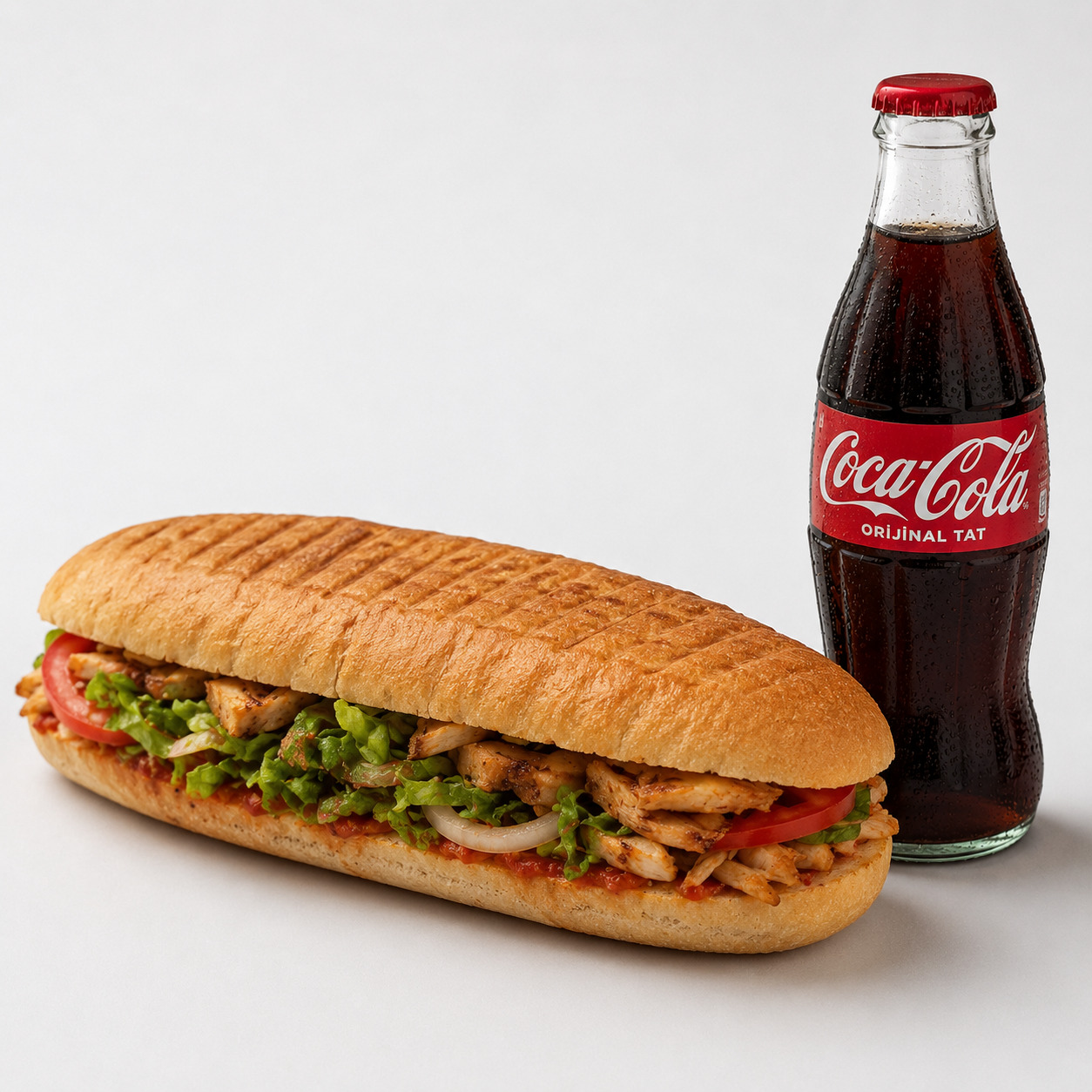Tam Tavuk Döner Menü