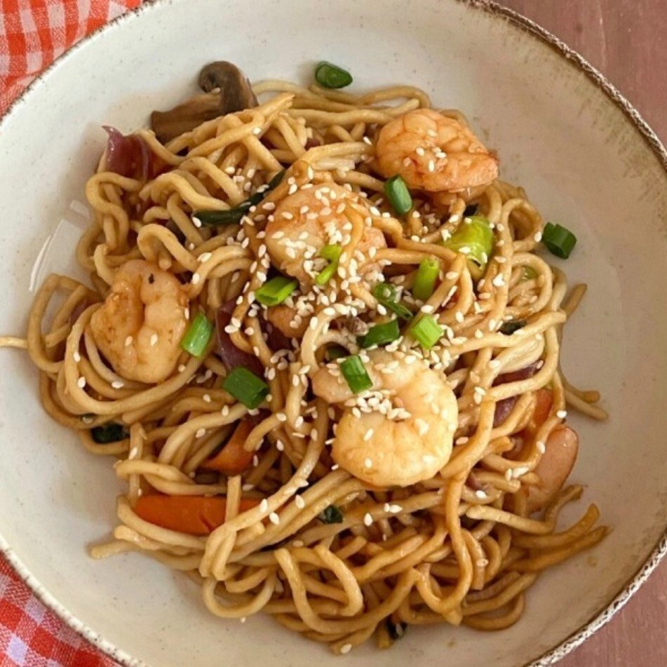 Karidesli Noodle Bowl