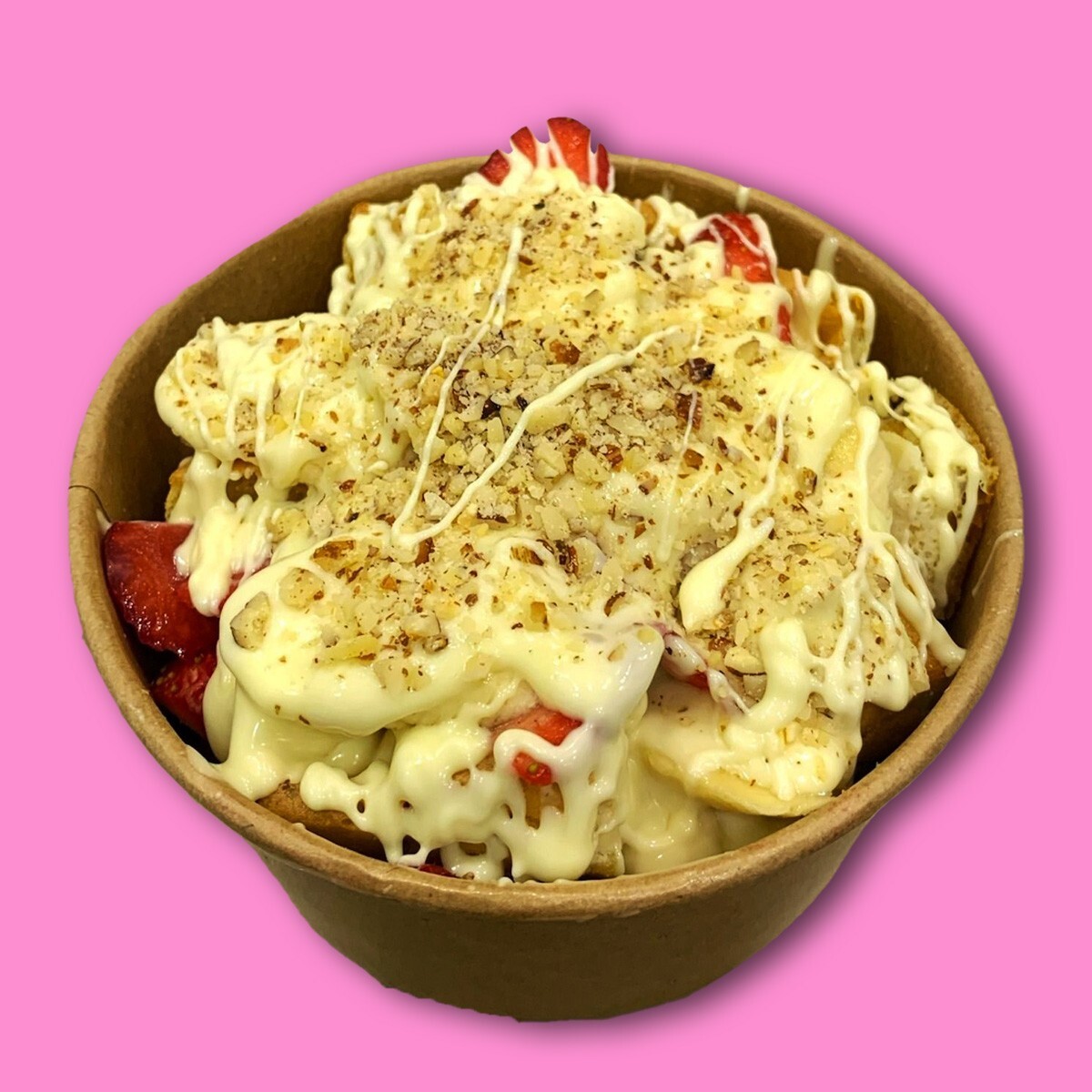 Beyaz Rüya Waffle Bowl