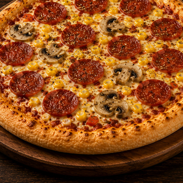 İtalyan Chef Büyük Boy Pizza