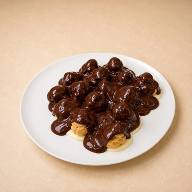 Klasik Çikolatalı Profiterol (750 gr)