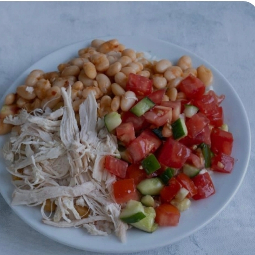 1:5 Tavuklu Salatalı Kurulu