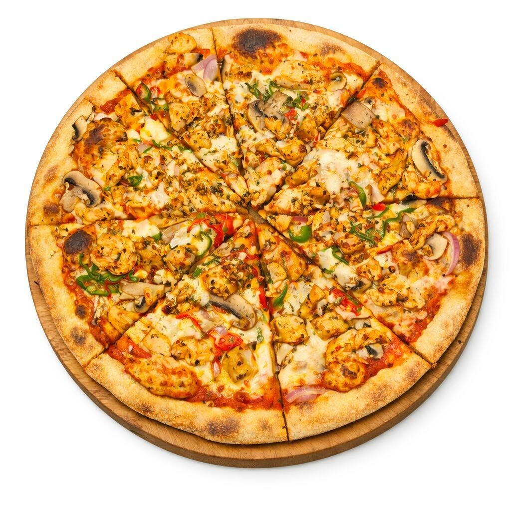Kekikli Tavuk Pizza (2 Kişilik)