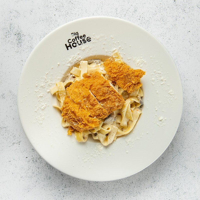 Fettuccine Schnıtzel (1373,02 KCal)