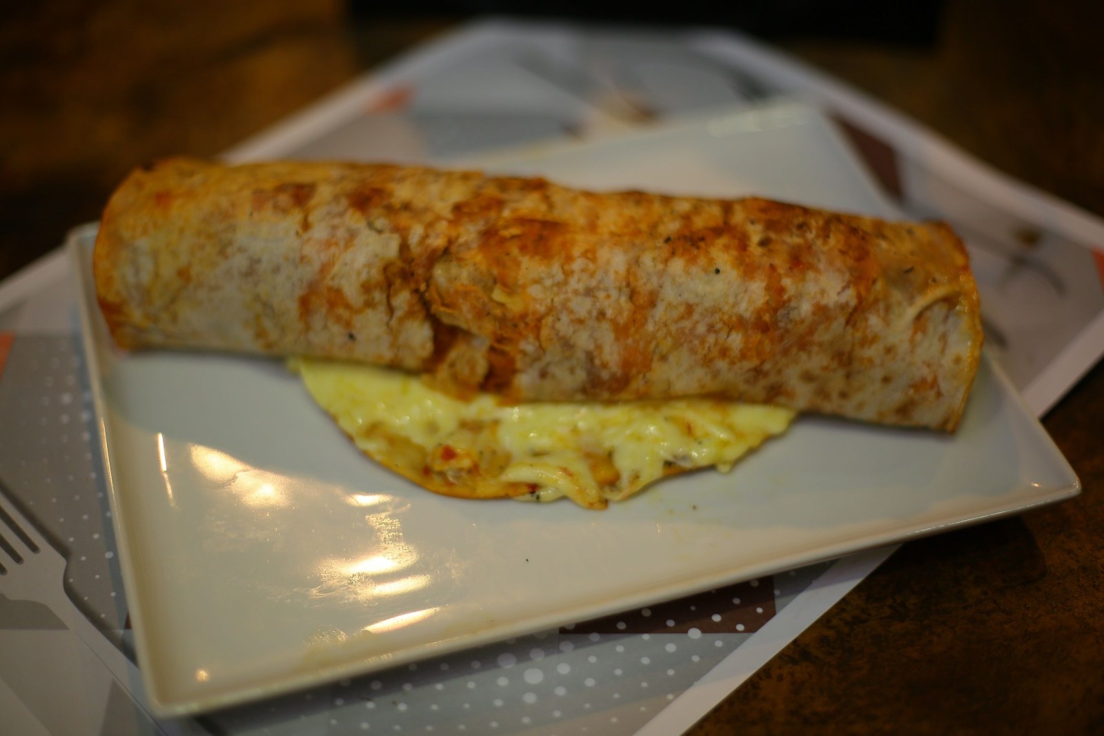 Bol Kaşarlı Tavuk Döner Dürüm
