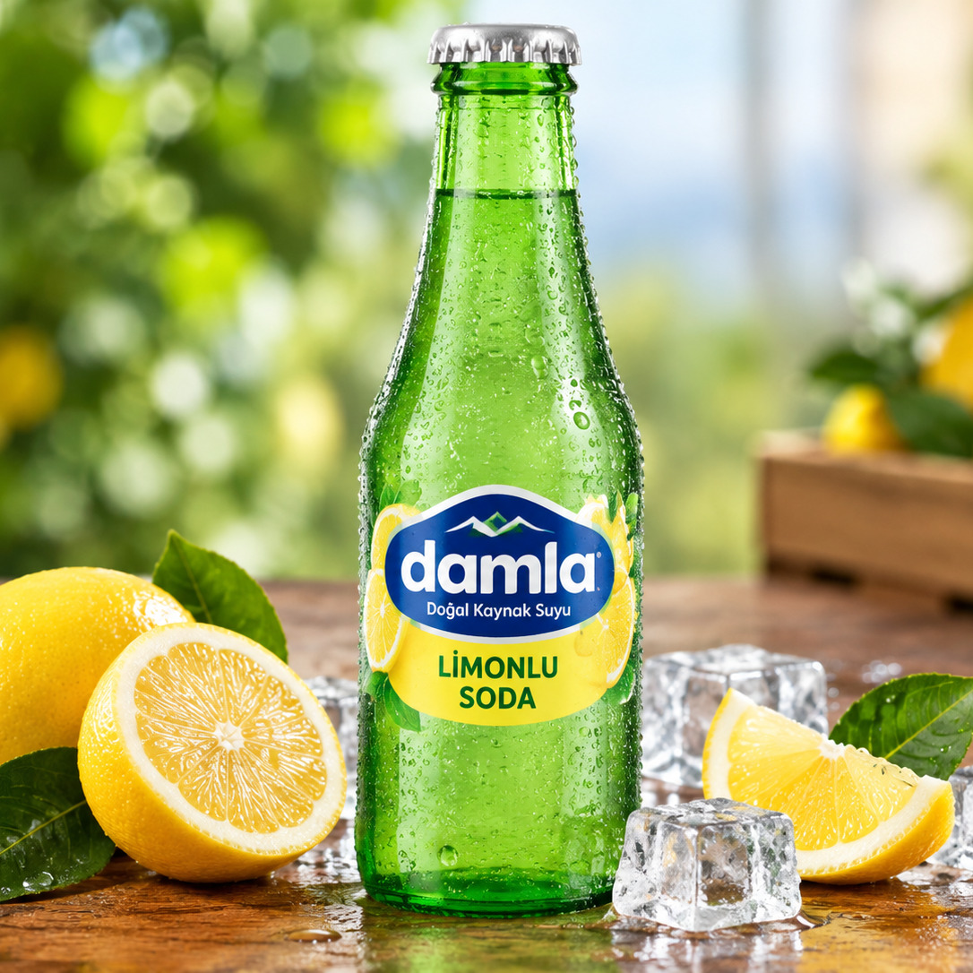 Damla Limonlu Soda (200 ml)