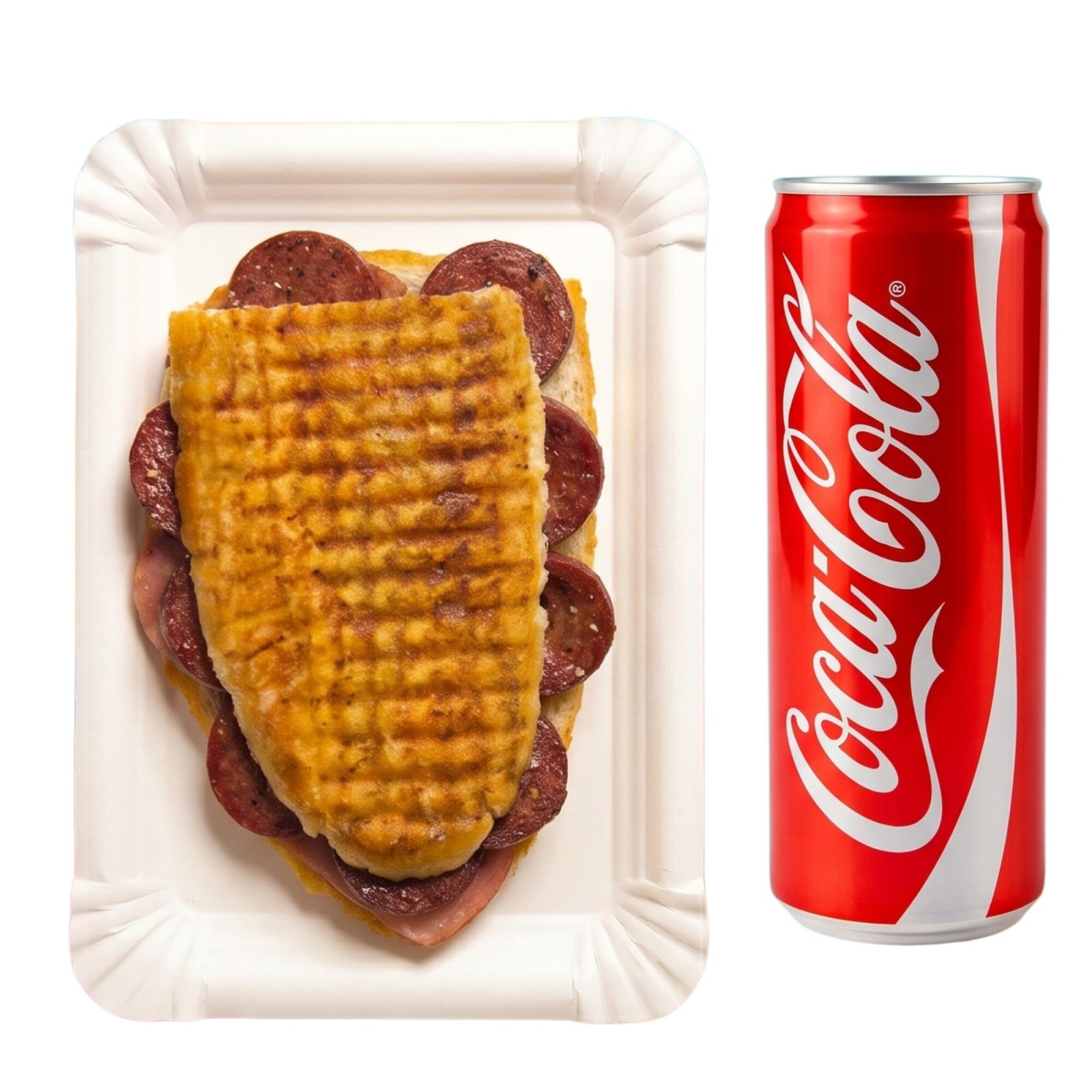 Süper Menü Sucuklu Tost & 330 ml Coca Cola