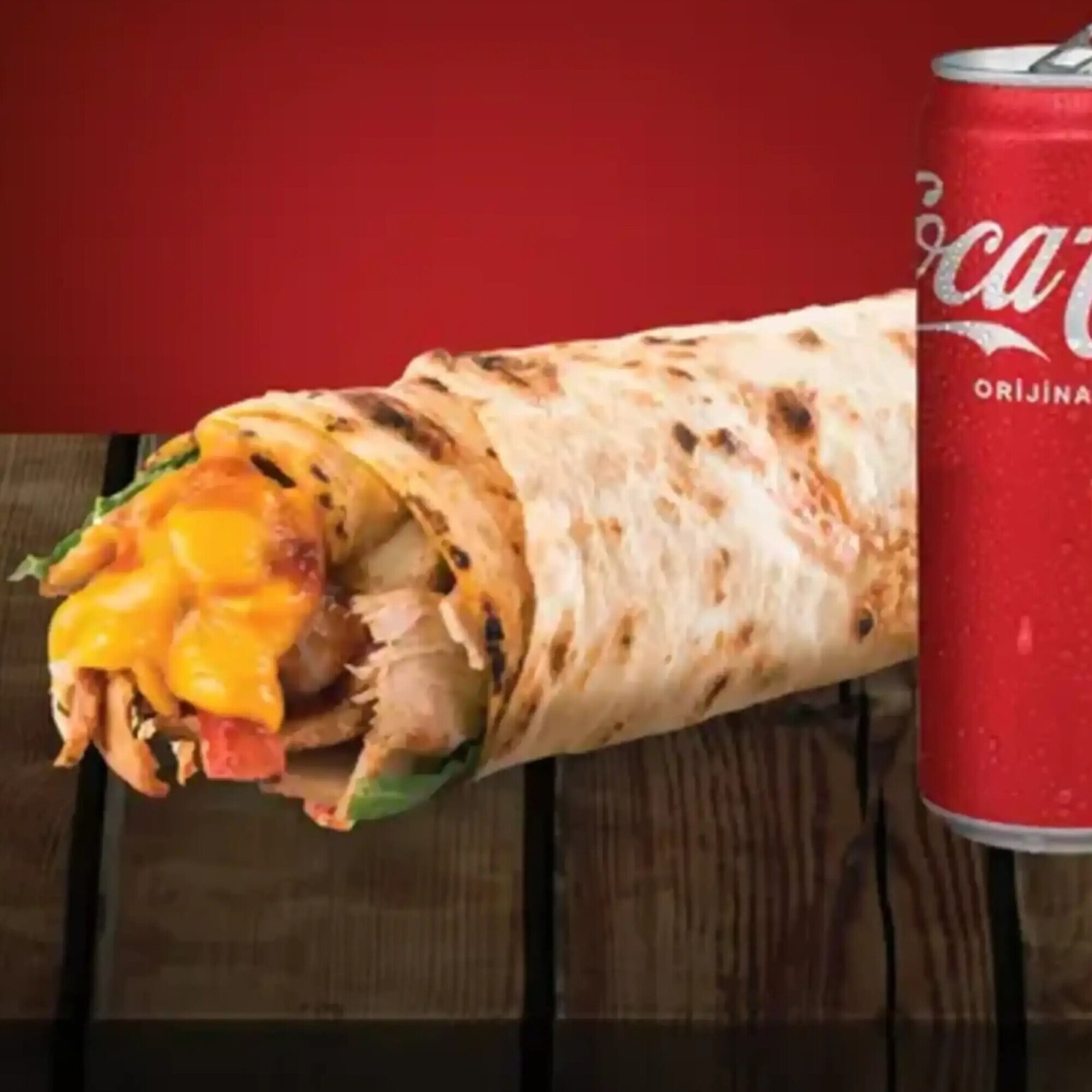 Coca-Cola Fırsatı (Dois Cheddarlı Dürüm)