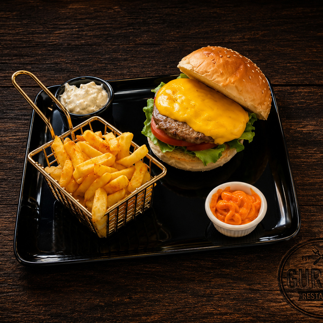 Cheddarlı Burger
