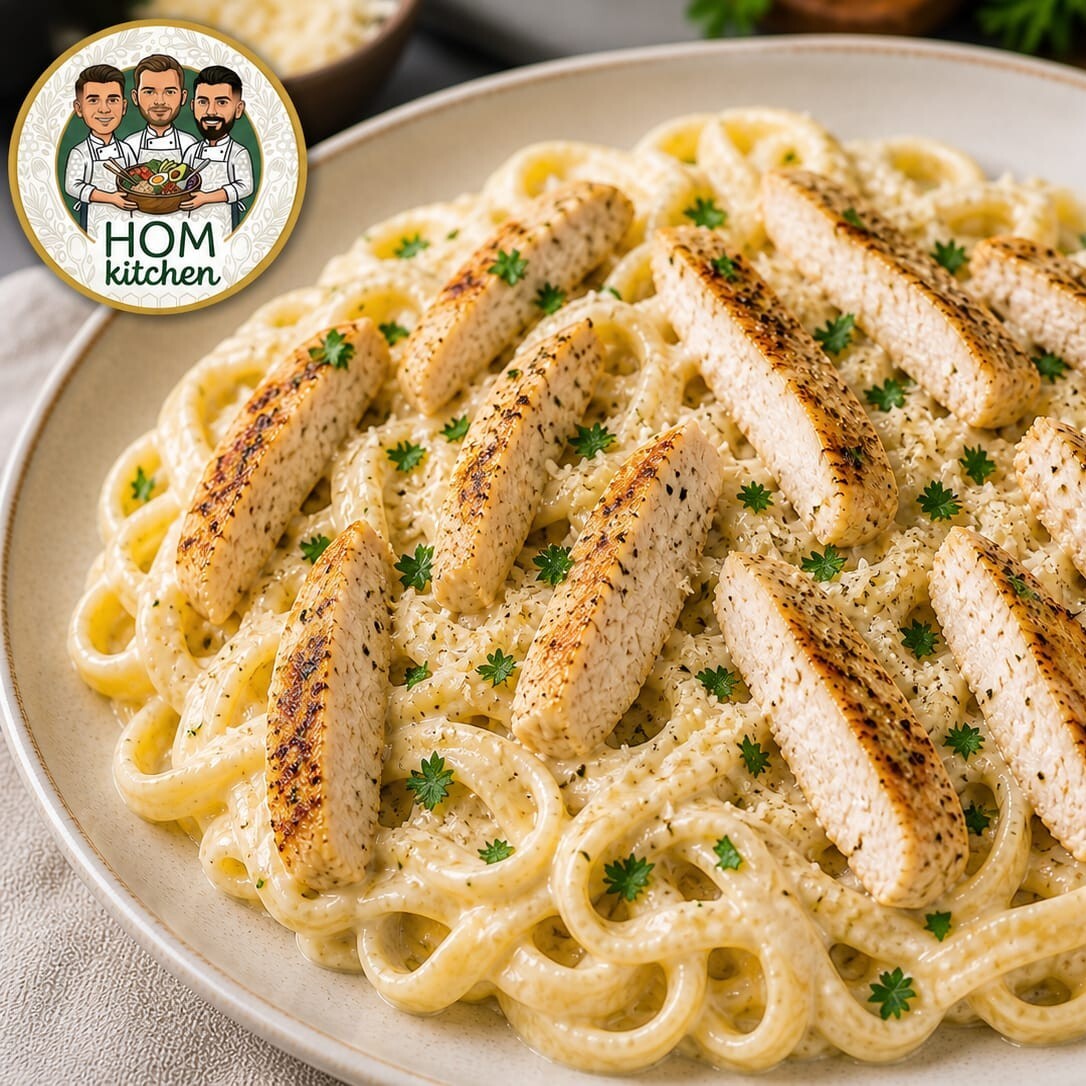 Alfredo Soslu Tavuklu Tagliatelle