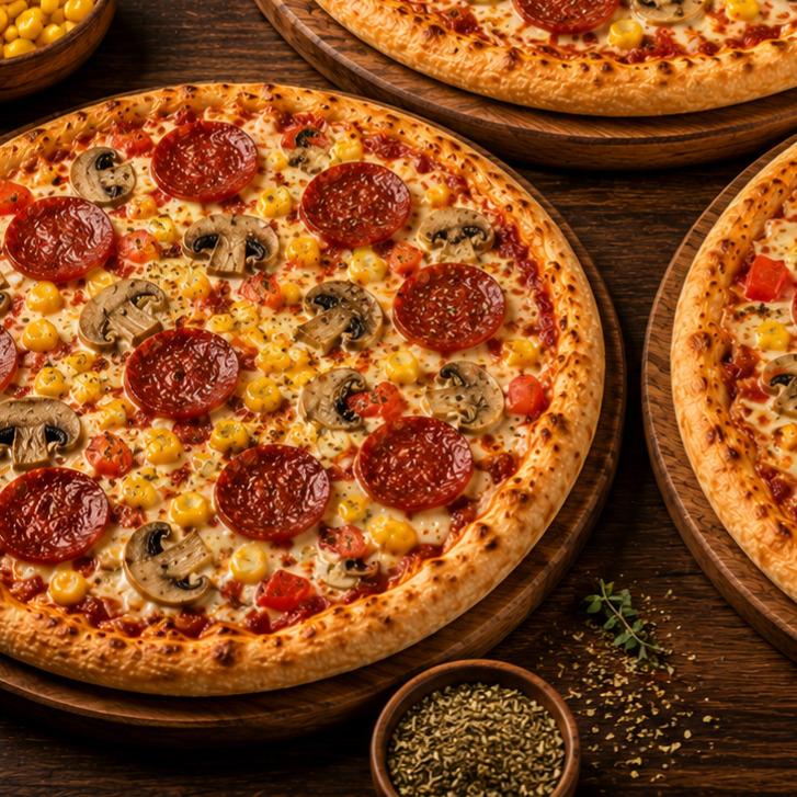 İtalyan Chef Orta Boy Pizza