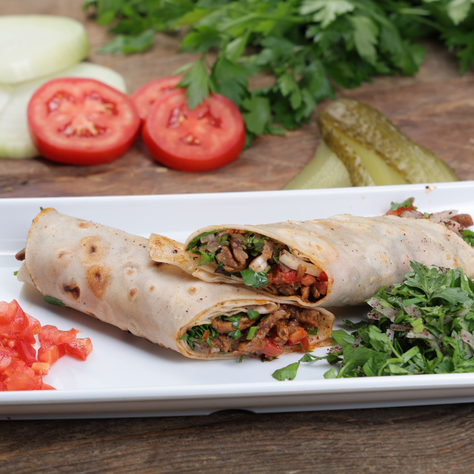 Glutensiz Et Tantuni Dürüm