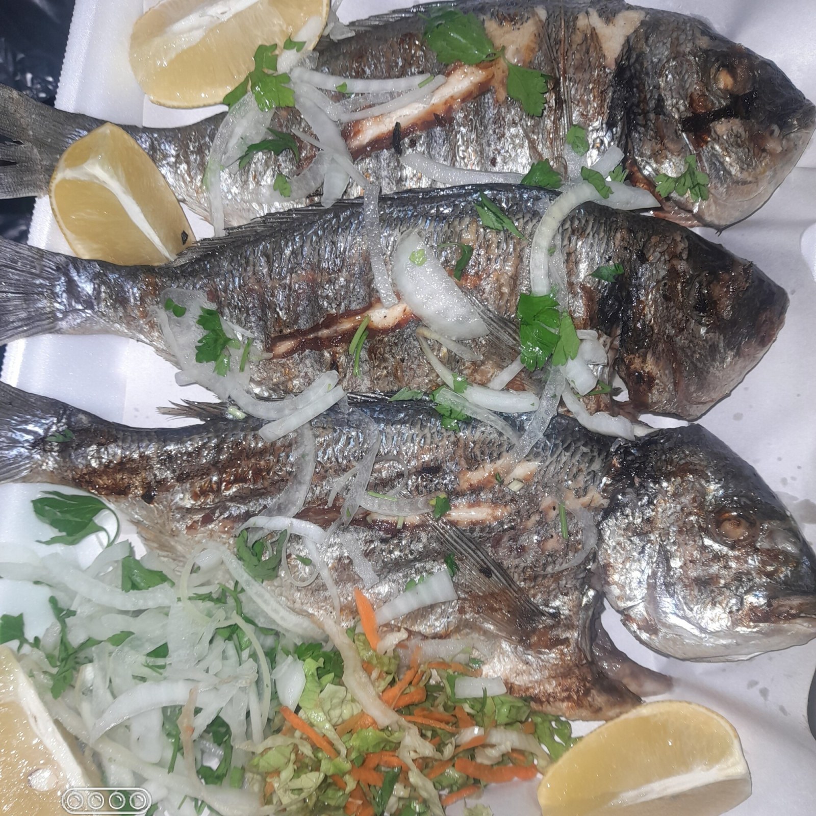 Çupra 450 Gr 2 Meze 1 Salata 1 Ekmek