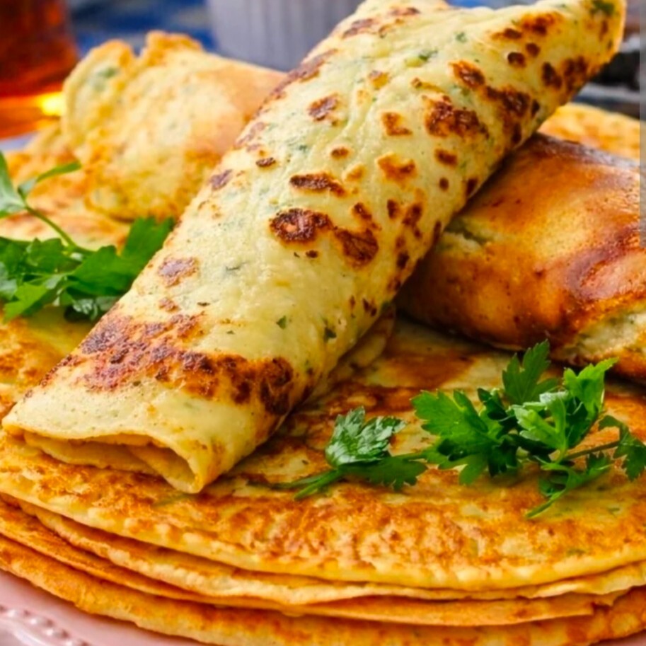 Zeytin Ezmeli Beyaz Peynirli Krep