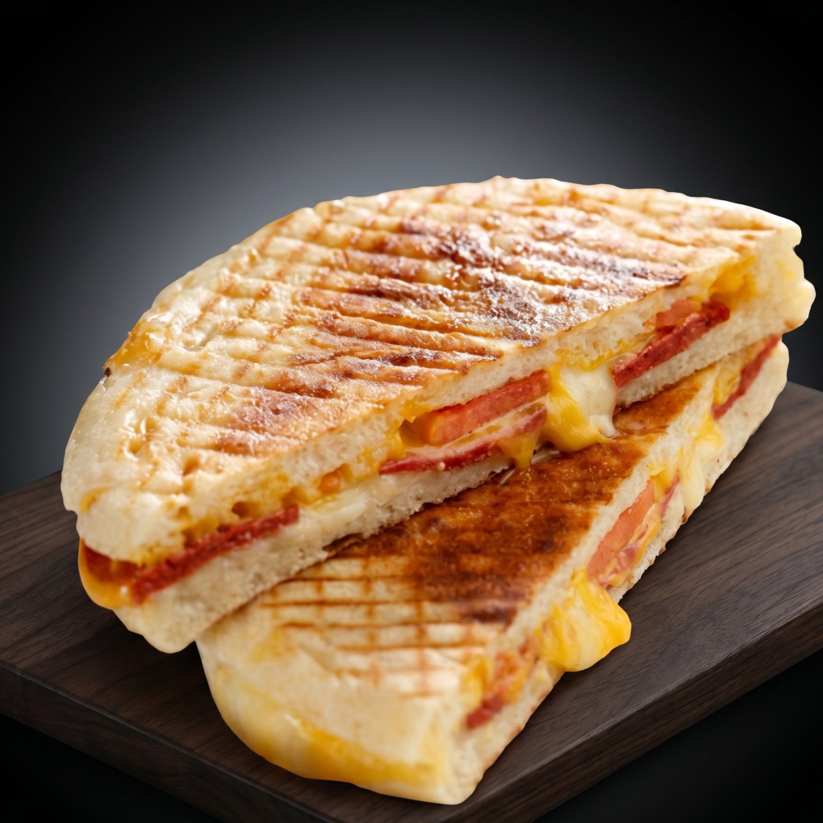 Tost (Bazlama) Cheddar_Sucuk