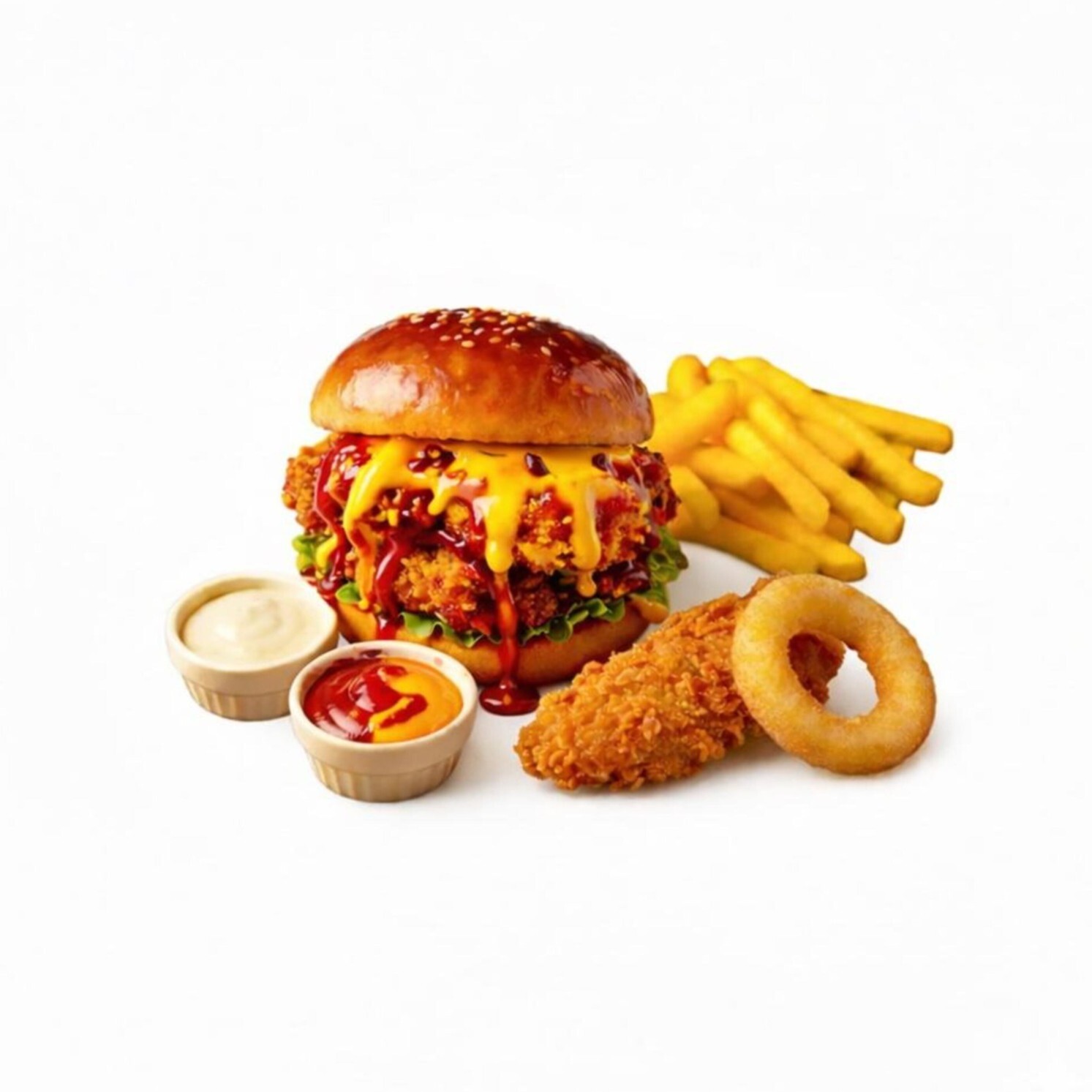Spicy Cheddar Burger Mix
