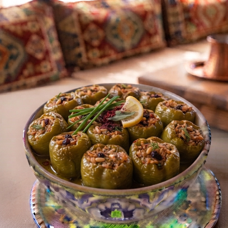 Zeytinyağlı Biber Dolma