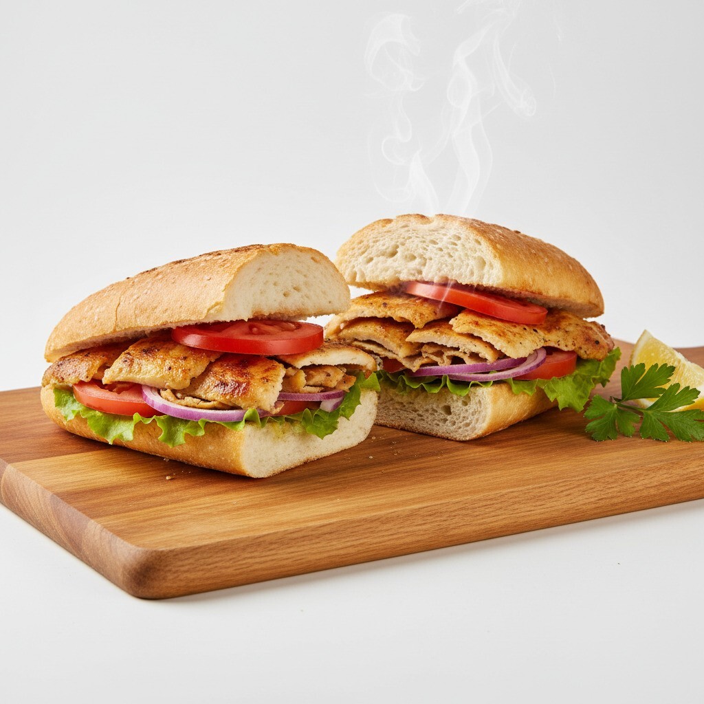 Yarım Ekmek Arası Tavuk Döner