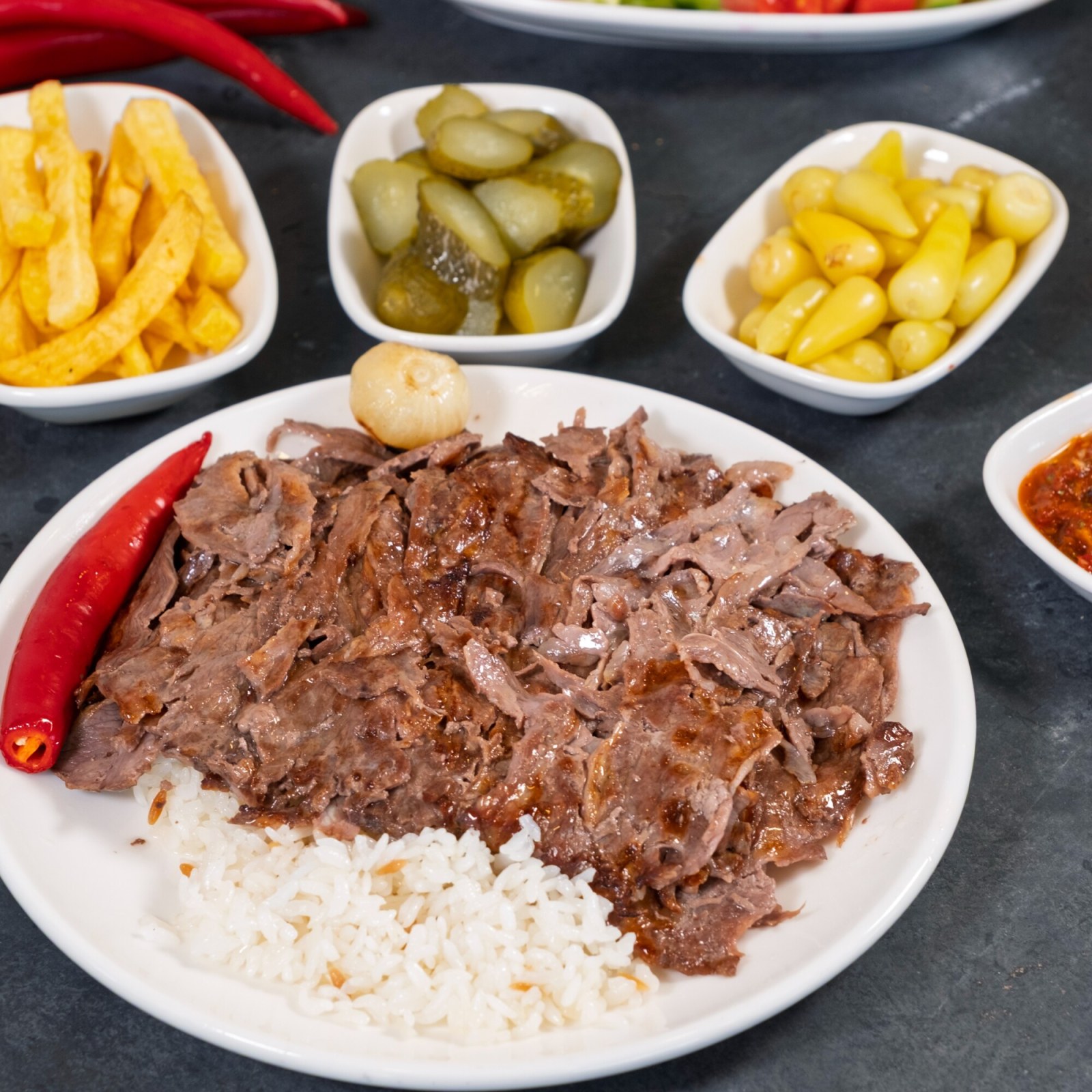 Pilav Üstü Döner (120 Gr.)