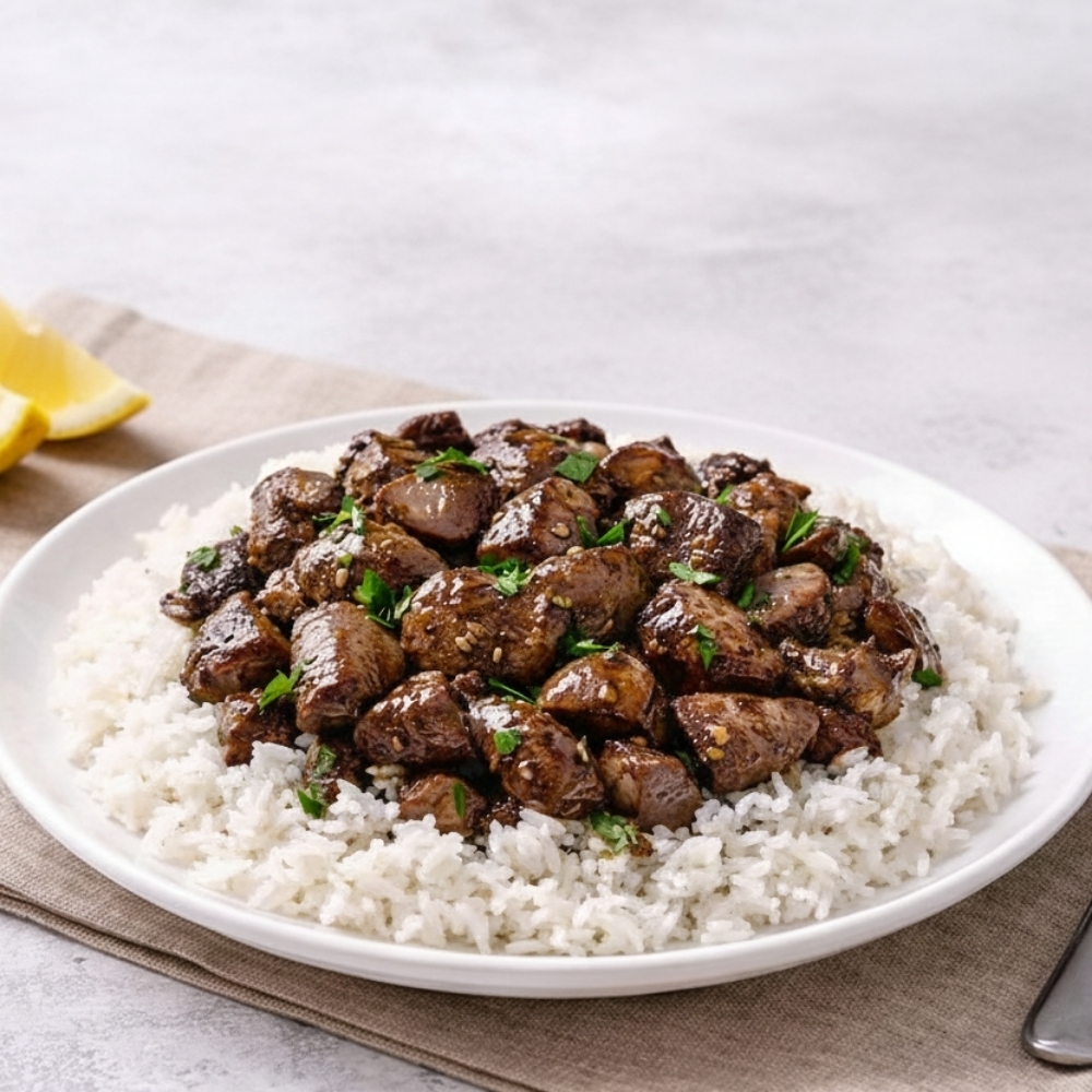 Tavuk Ciğerli Pilav (Orta)