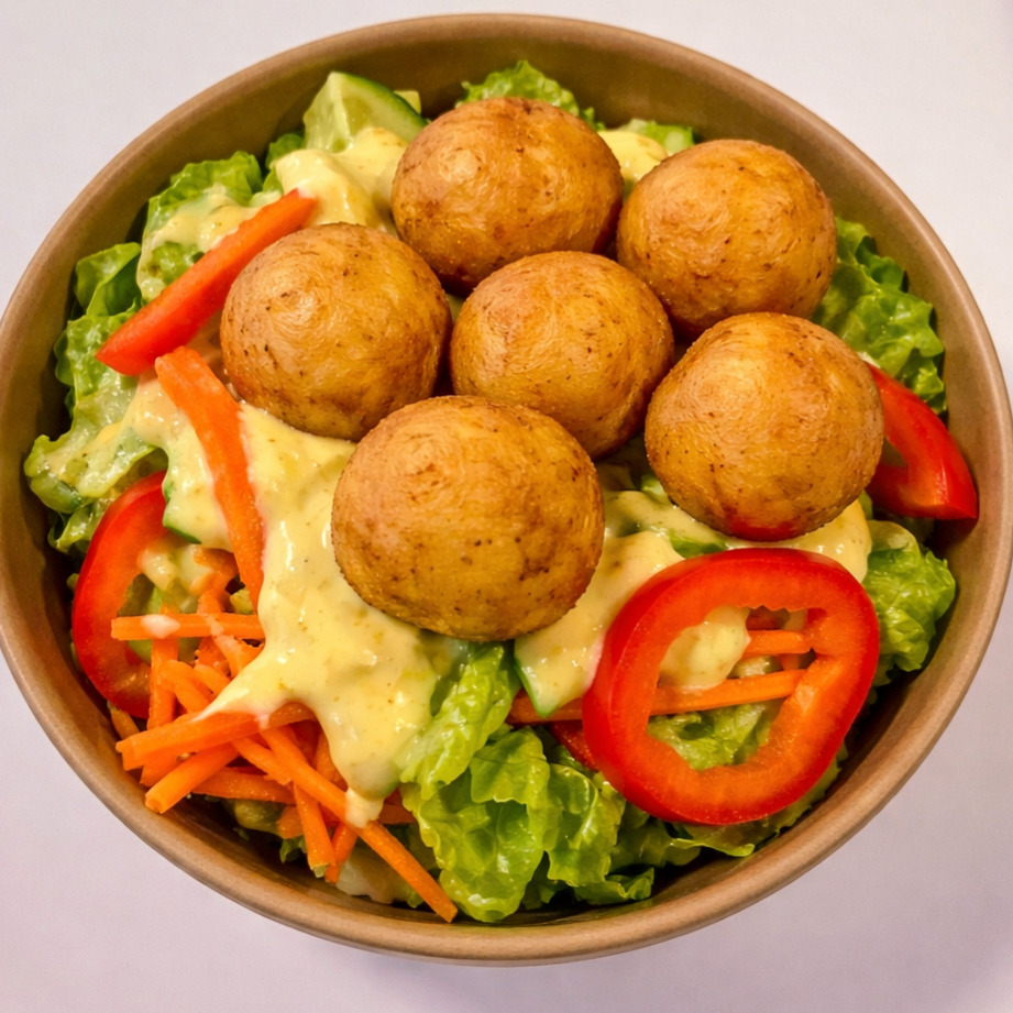 Çıtır Patates Topları Bowl