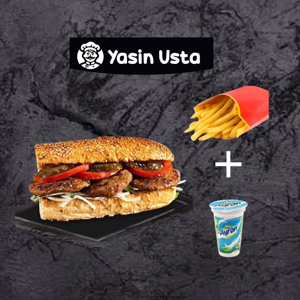 Ekmek Arası Izgara Köfte Menü
