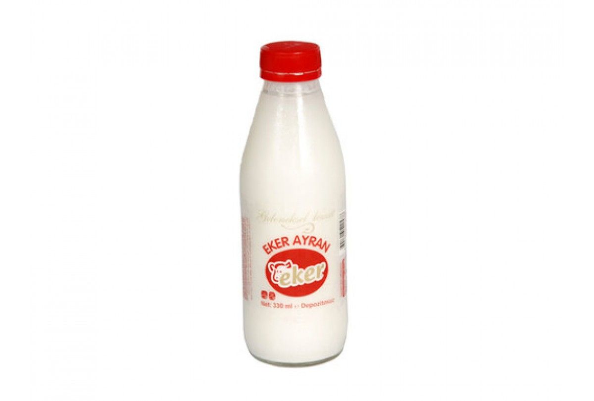 Eker Ayran Cam Şişe (330 Ml)