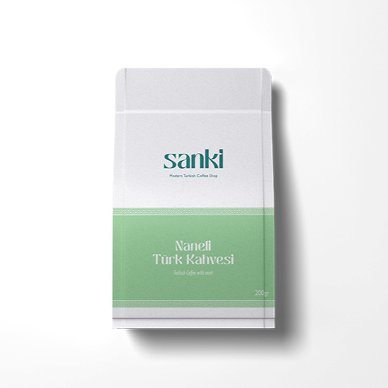 Naneli Türk Kahvesi (Paket)