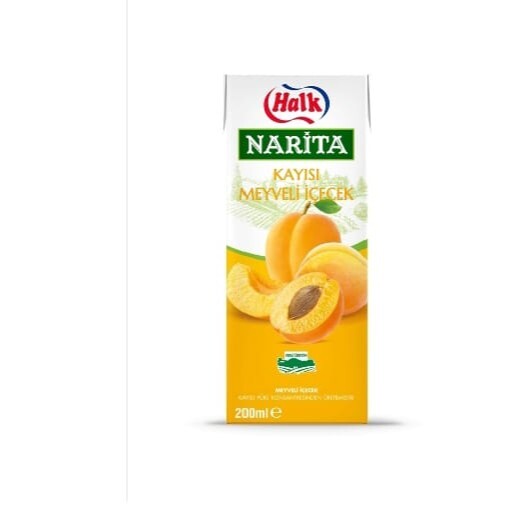 Halk Kayısı Meyveli İçecek (200 ml)