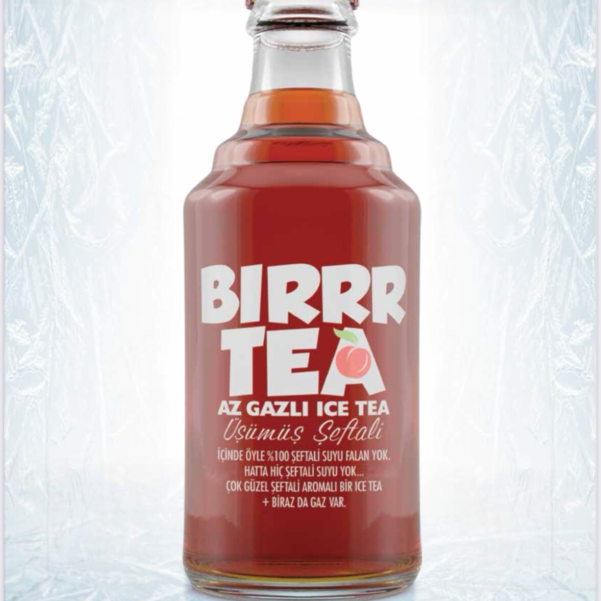 Üşümüş Şeftali İce Tea, Az Gazlı (250ml)