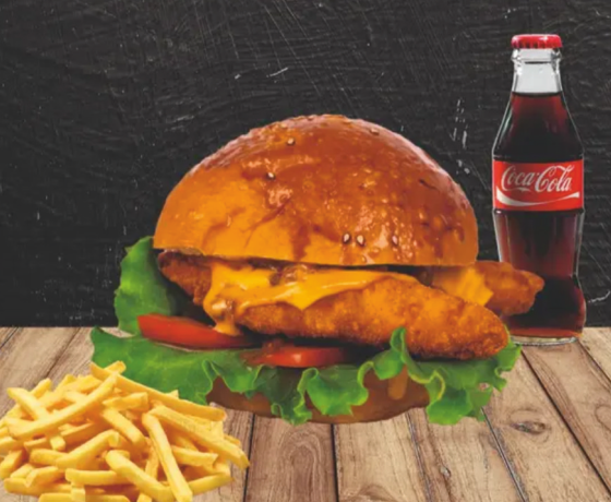 Chicken Burger Menü