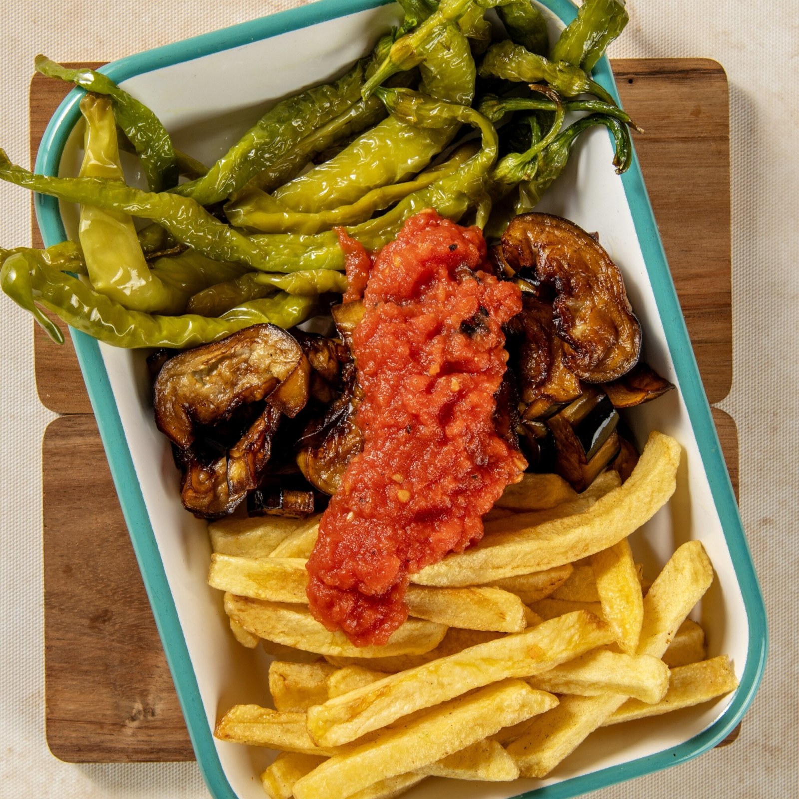 Geleneksel Kızartma Tabağı