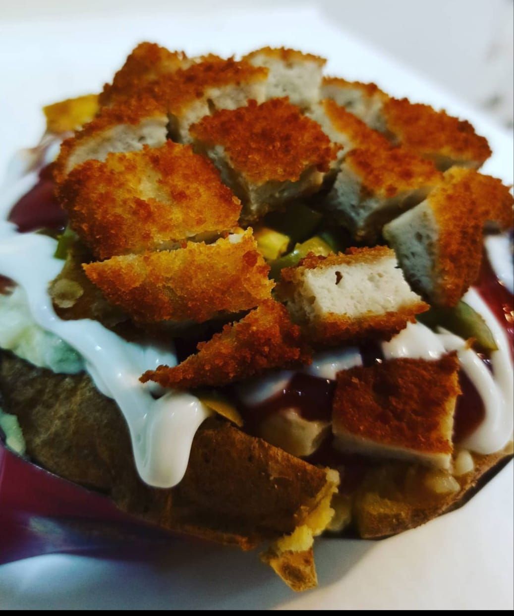 Çıtır Tavuklu Kumpir