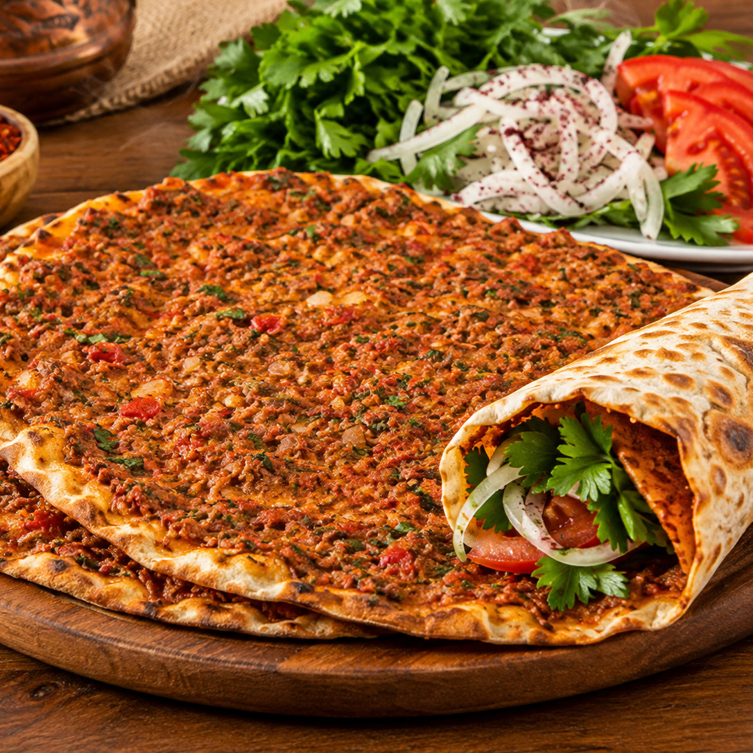 2 Adet Lahmacun