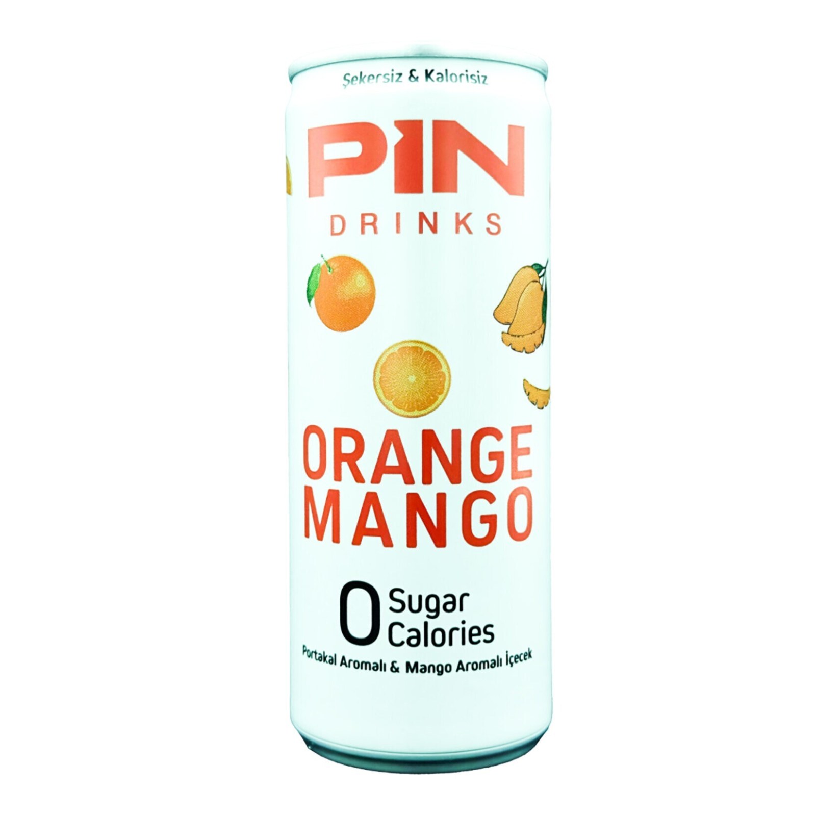 Pin Orange Mango (Şekersiz)