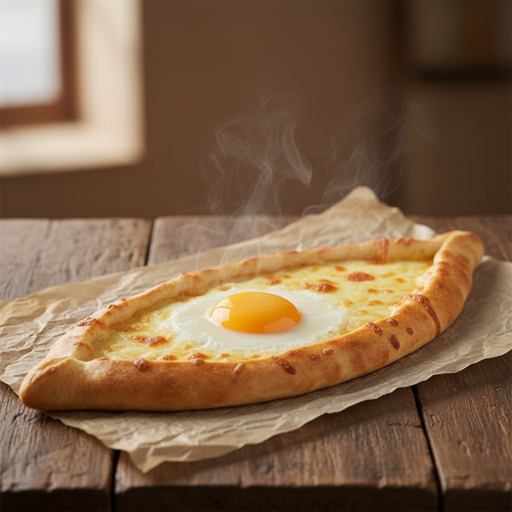 Kaşarlı Yumurtalı Pide