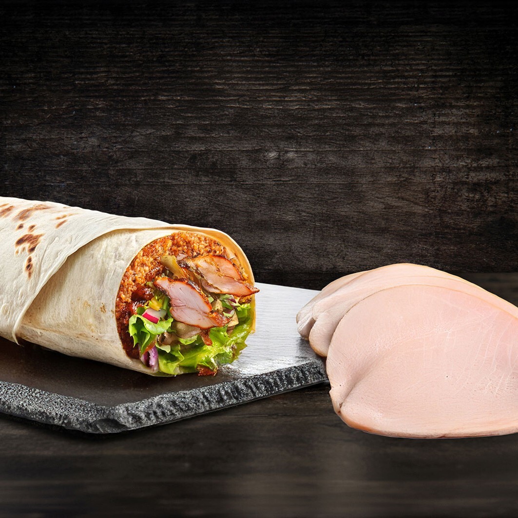 ÇİFT LAVAŞ Hindi Fümeli Ultra Maxi Dürüm (200 gr.)